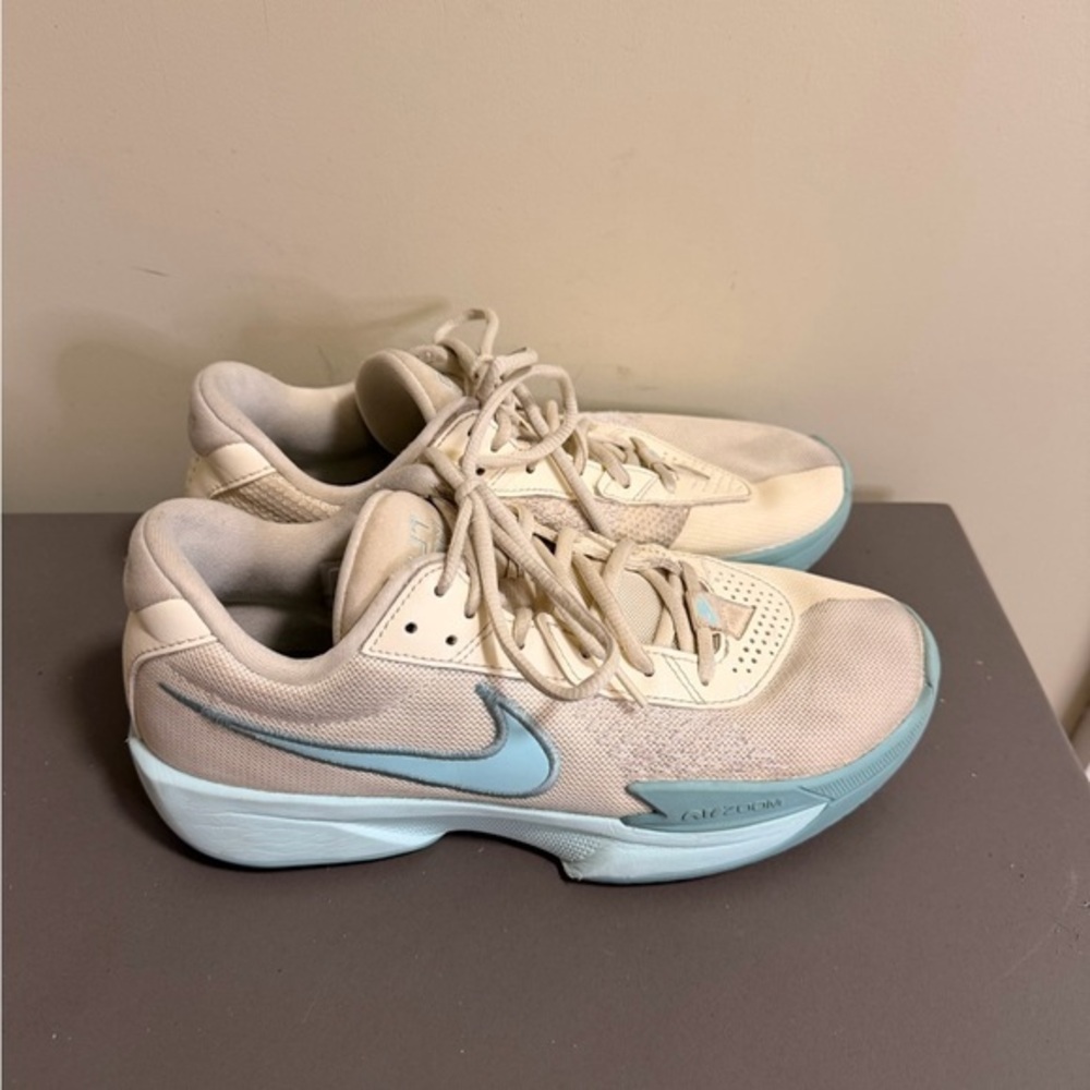 Mens Nike G. T. Cut Academy Coconut Milk/Jade Ice Basketball Shoes